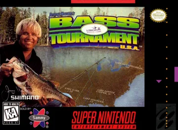 Jimmy Houston's Bass Tournament U.S.A. (USA) box cover front